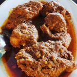 bagar hiu makanan khas Bengkulu kuah santan