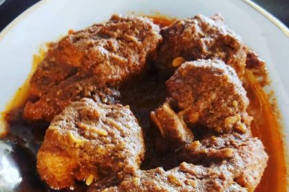 bagar hiu makanan khas Bengkulu kuah santan