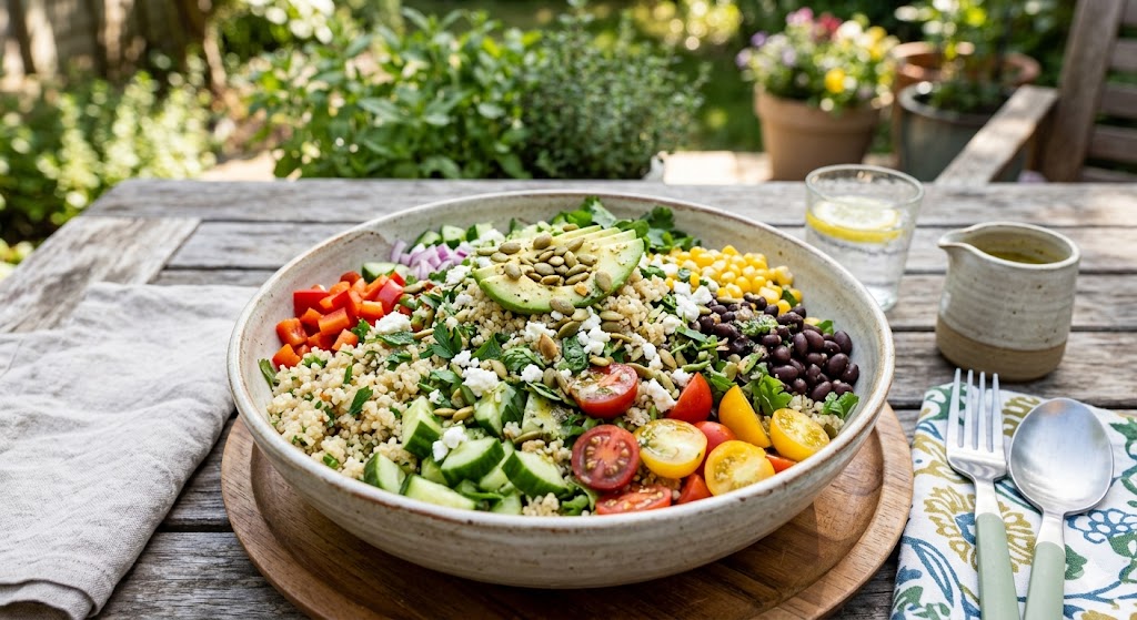 Salad Quinoa – Makan Siang Ringan tapi Mengenyangkan