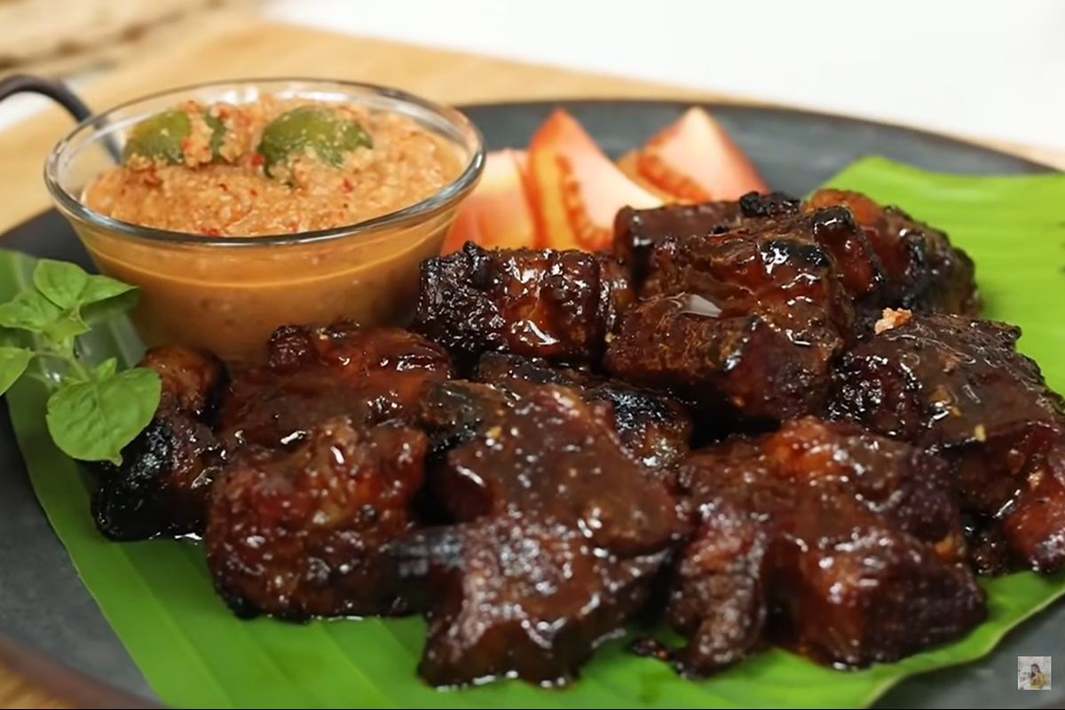 resep iga bakar praktis