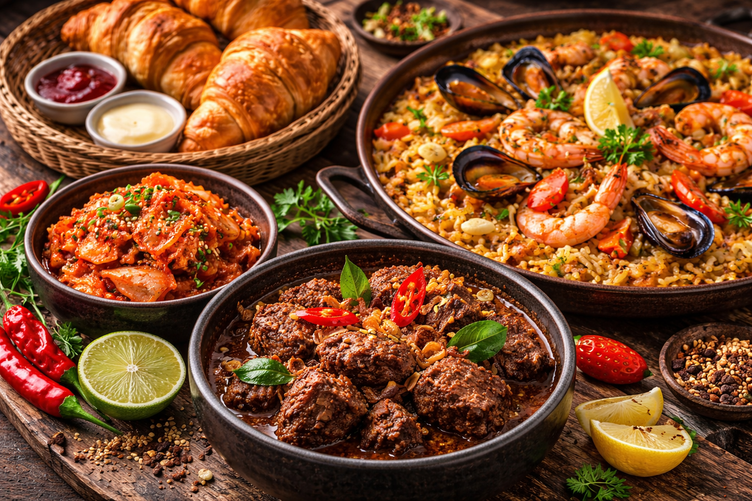 Kuliner Dunia yang Lahir dari Tradisi dan Kebiasaan Masyarakat Lokal: Jejak Rasa yang Abadi