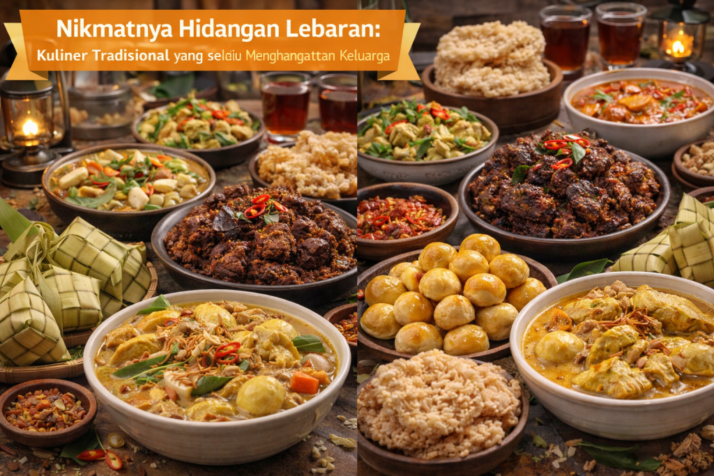 Nikmatnya Hidangan Lebaran: Kuliner Tradisional yang Selalu Menghangatkan Keluarga