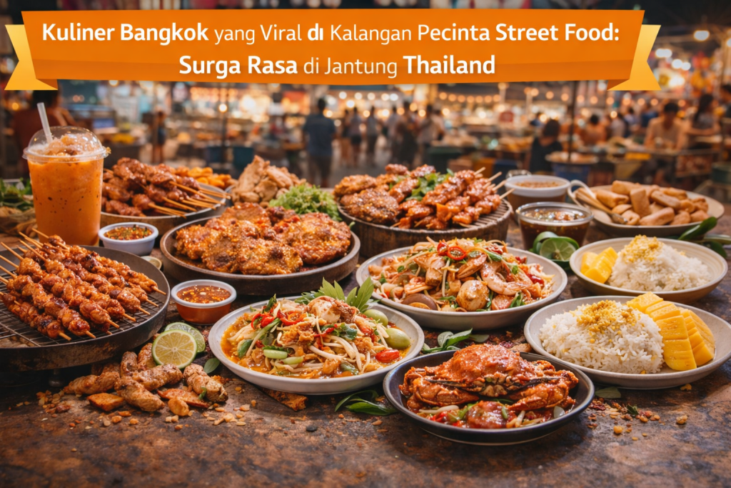 Bangkok yang Viral di Kalangan Pecinta Street Food: Surga Rasa di Jantung Thailand