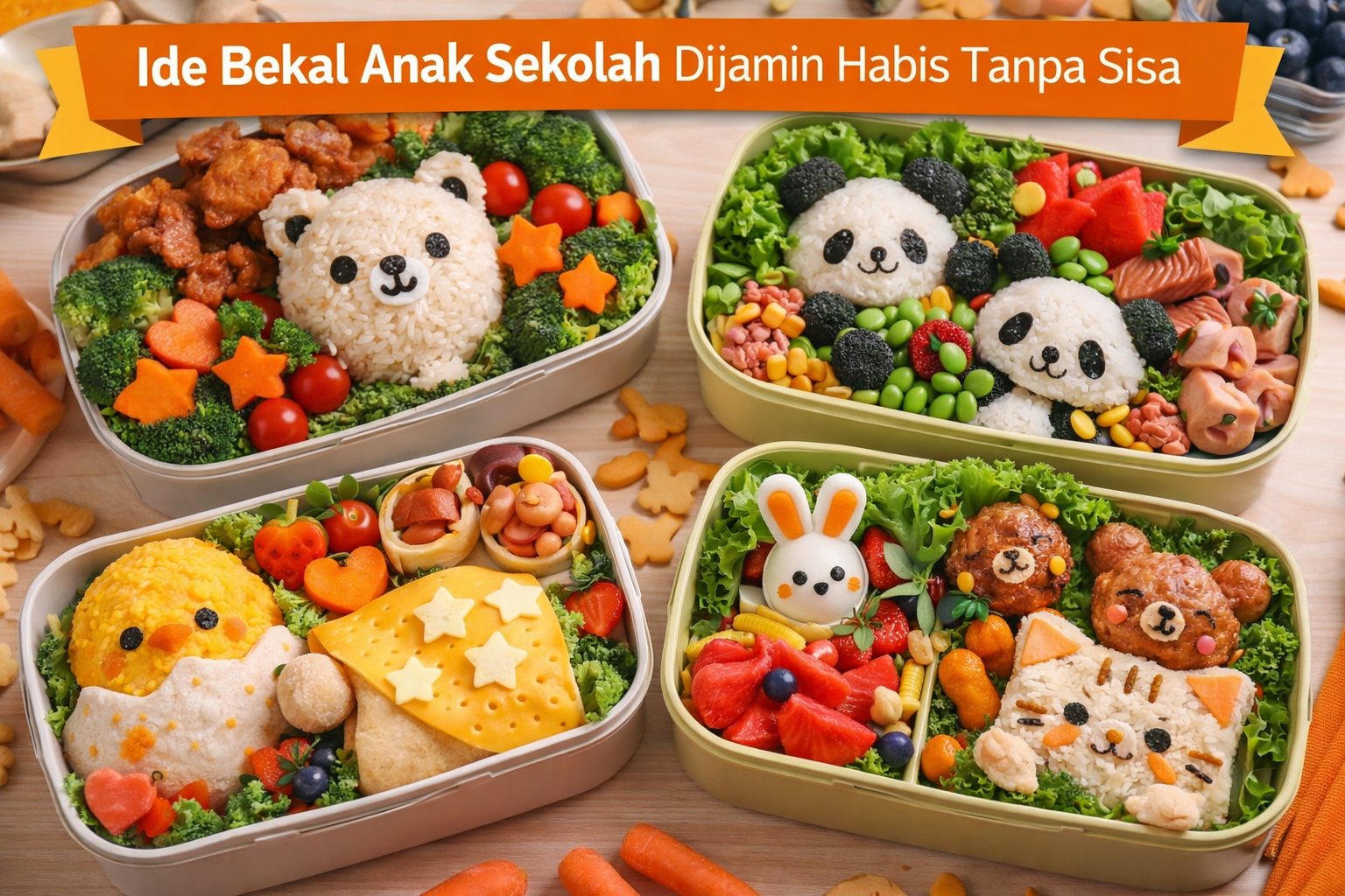 Ide dan Resep Bekal Anak Sekolah Dijamin Habis Tanpa Sisa