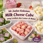 Ide Jualan Kekinian: Milk Cheese Cube yang Lembut dan Lumer di Mulut