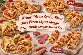 Kreasi Pizza Serba Bisa: Dari Pizza Lipat hingga Pizza Tusuk dengan Modal Kecil