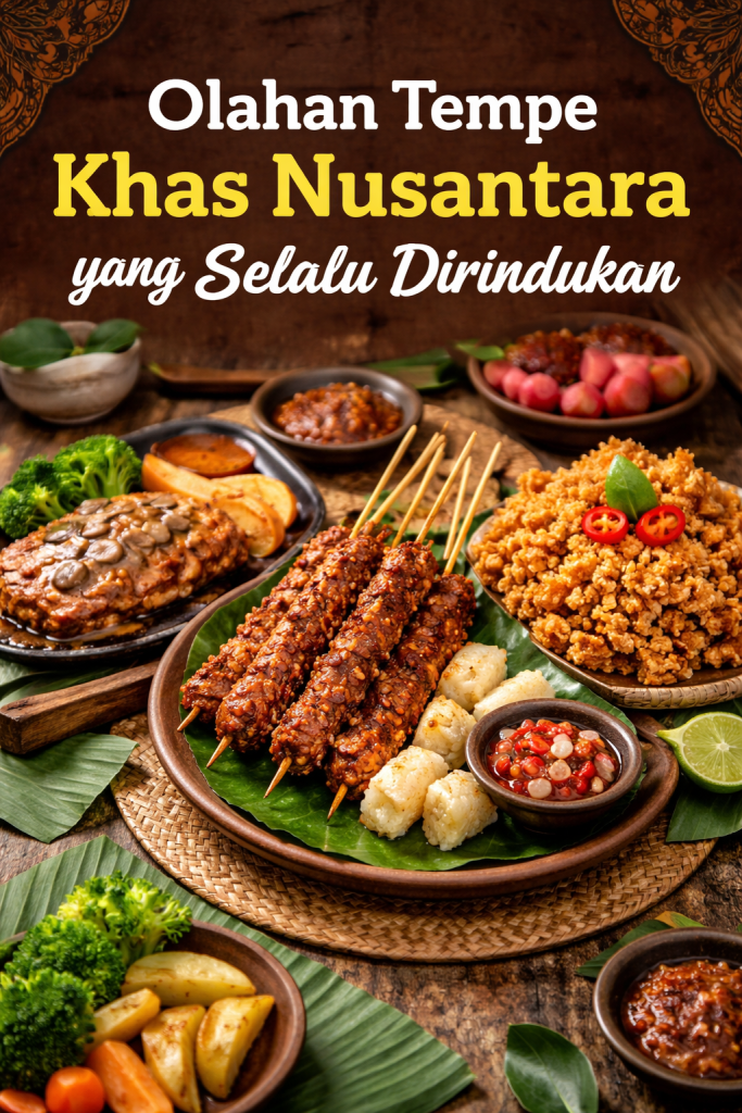 Olahan Tempe Khas Nusantara yang Selalu Dirindukan