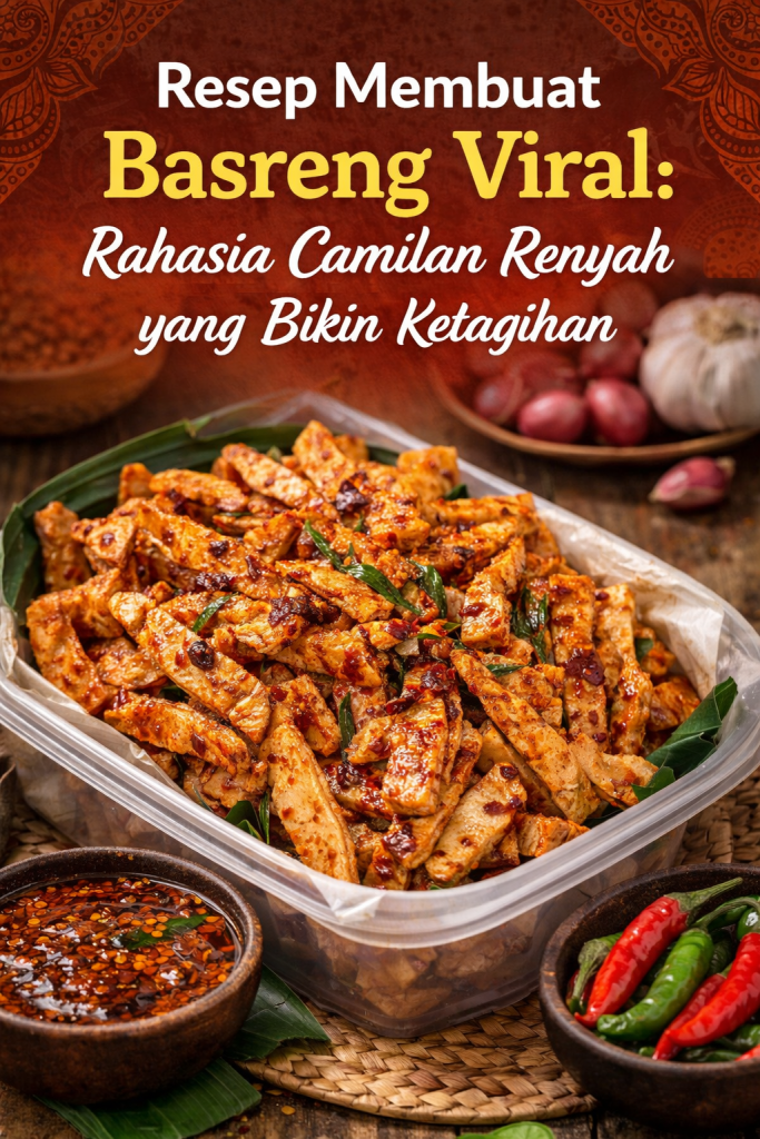 Resep Membuat Basreng Viral: Rahasia Camilan Renyah yang Bikin Ketagihan
