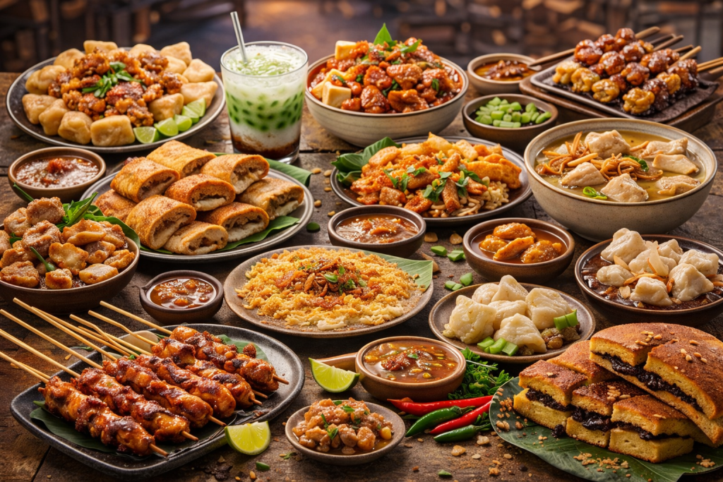 15 Jajanan Kaki Lima Paling Enak: Surga Rasa di Pinggir Jalanan yang Wajib Anda Coba