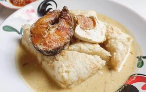 makanan khas Kalimantan ketupat kandangan