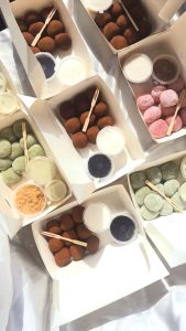 mochi bites camilan kenyal viral