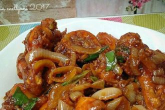 Ayam Goreng Mentega Saus Tiram