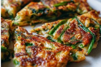 Korean Scallion Pancake (Pajeon): Snack Viral Korea Wajib Dicoba