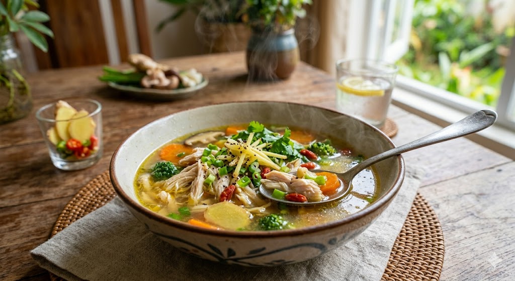 Sup Ayam Jahe – Hangat dan Menenangkan