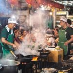 Ilustrasi Kuliner Malam Jakarta