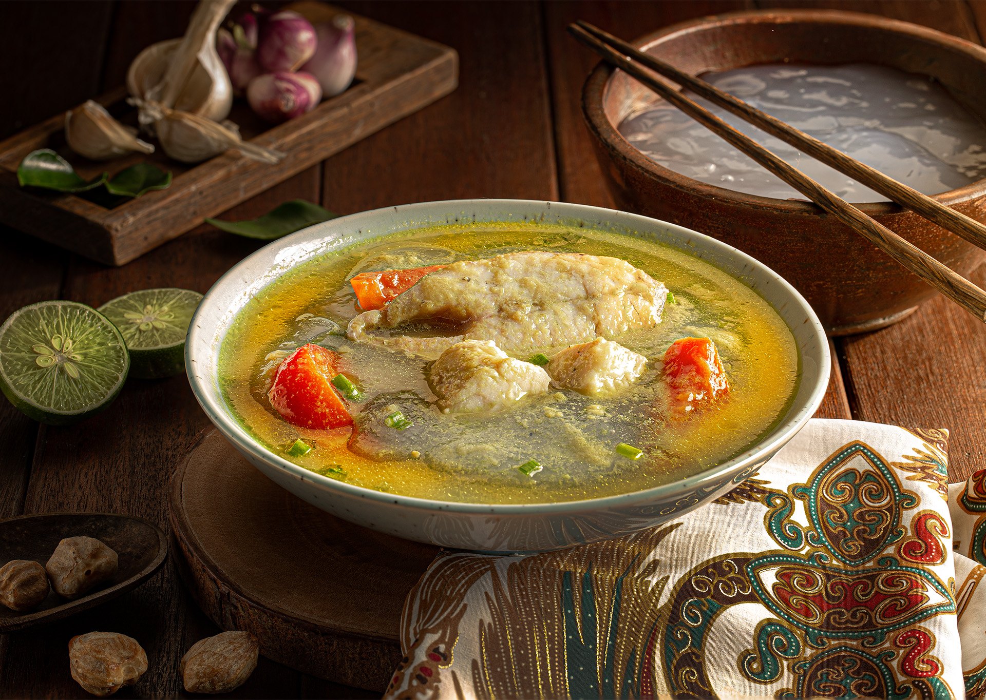 Papeda dan Ikan kuah kuning