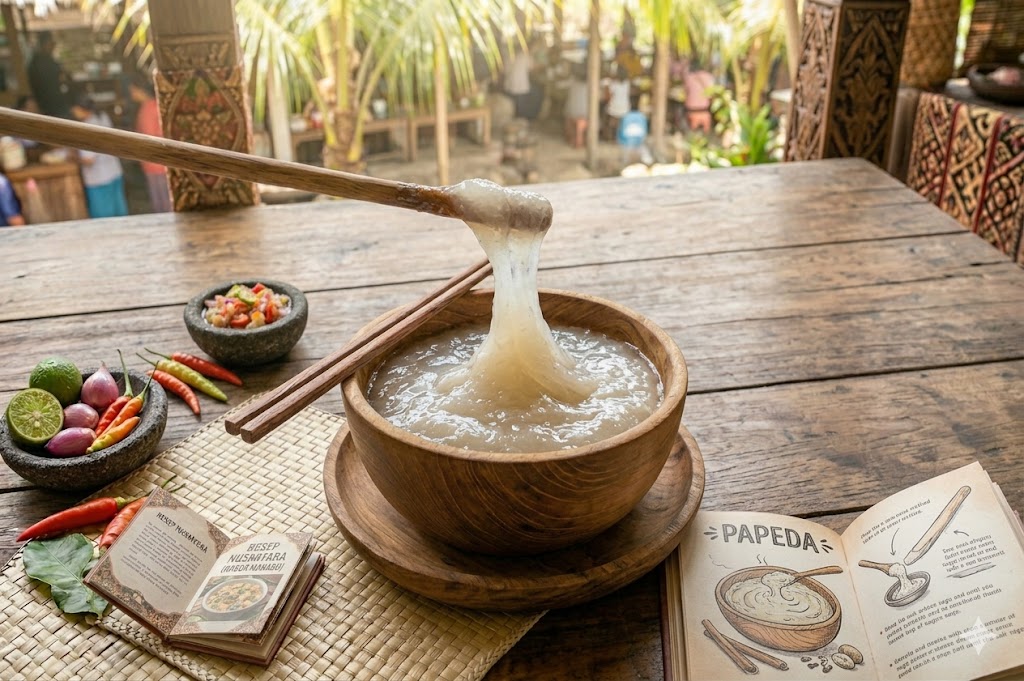 Eksotisme Papua dalam Lembutnya Papeda