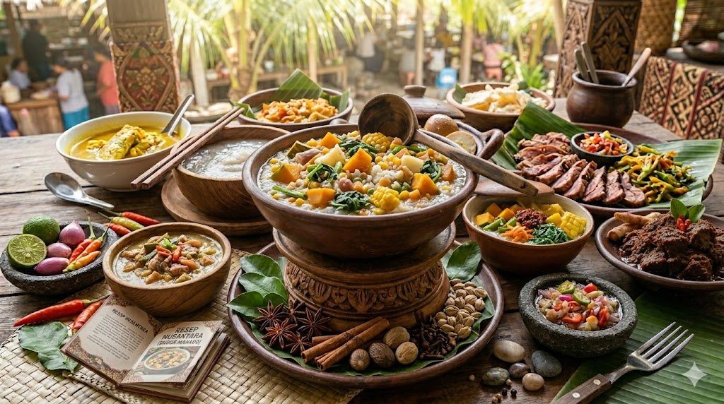 Bubur Manado yang Melimpah