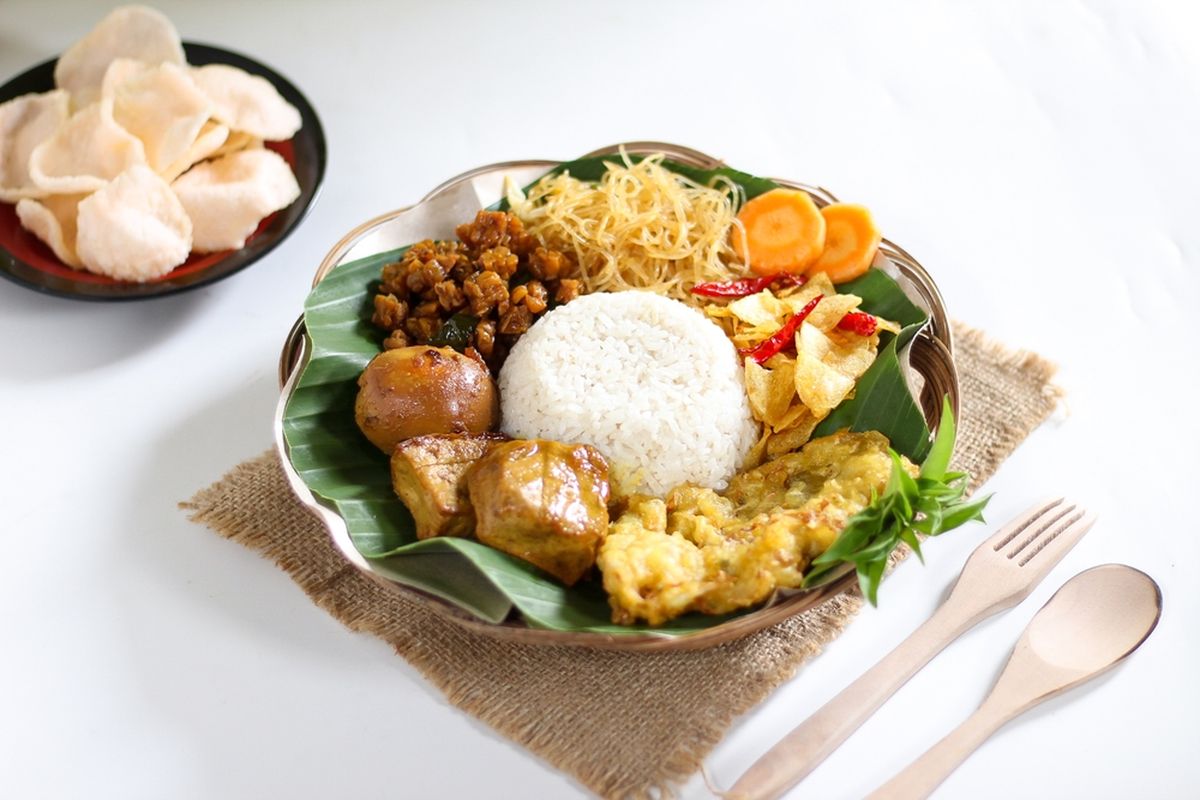nasi uduk betawi makanan betawi