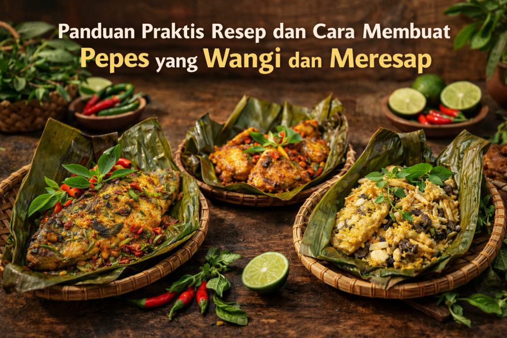 Panduan Praktis Resep dan Cara Membuat Pepes yang Wangi dan Meresap