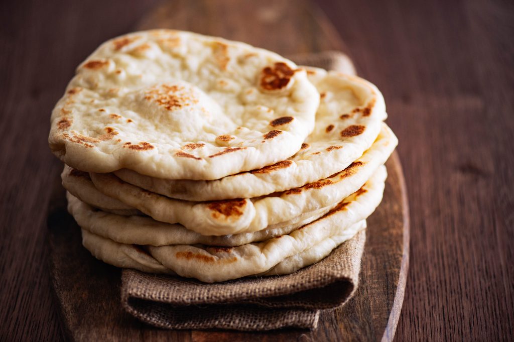 naan makanan khas india