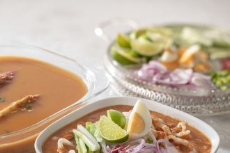 LAKSA makanan khas malaysia