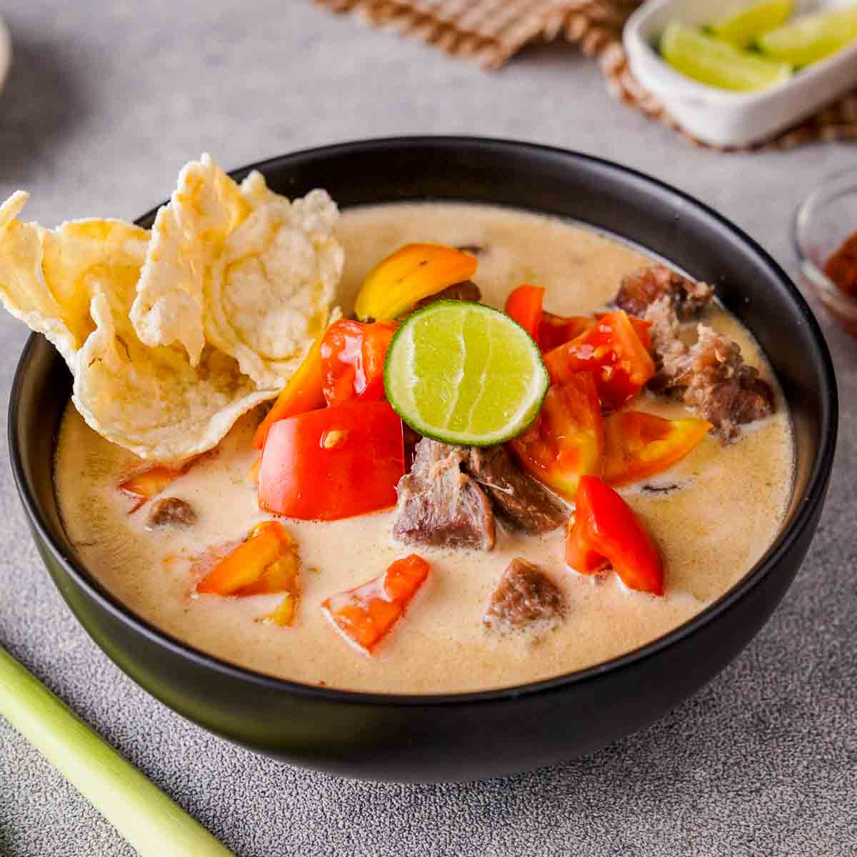 soto betawi makanan betawi