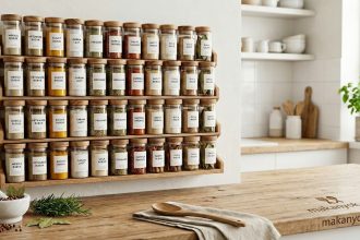 Cara Menata Bumbu Dapur agar Terlihat Estetik dan Rapi