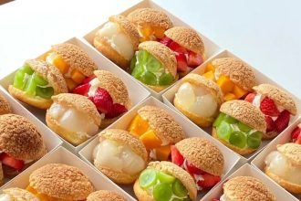 Resep Choux Cream Puff Autentik: Tekstur Kulit Garing dengan Vla Mewah