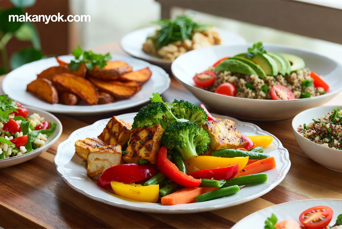 Resep masakan vegetarian yang bergizi