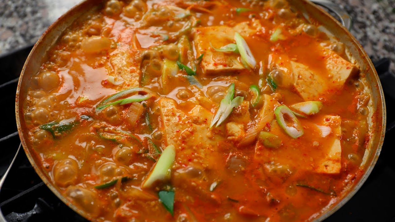 Cheonggukjang Sup Kedelai Korea