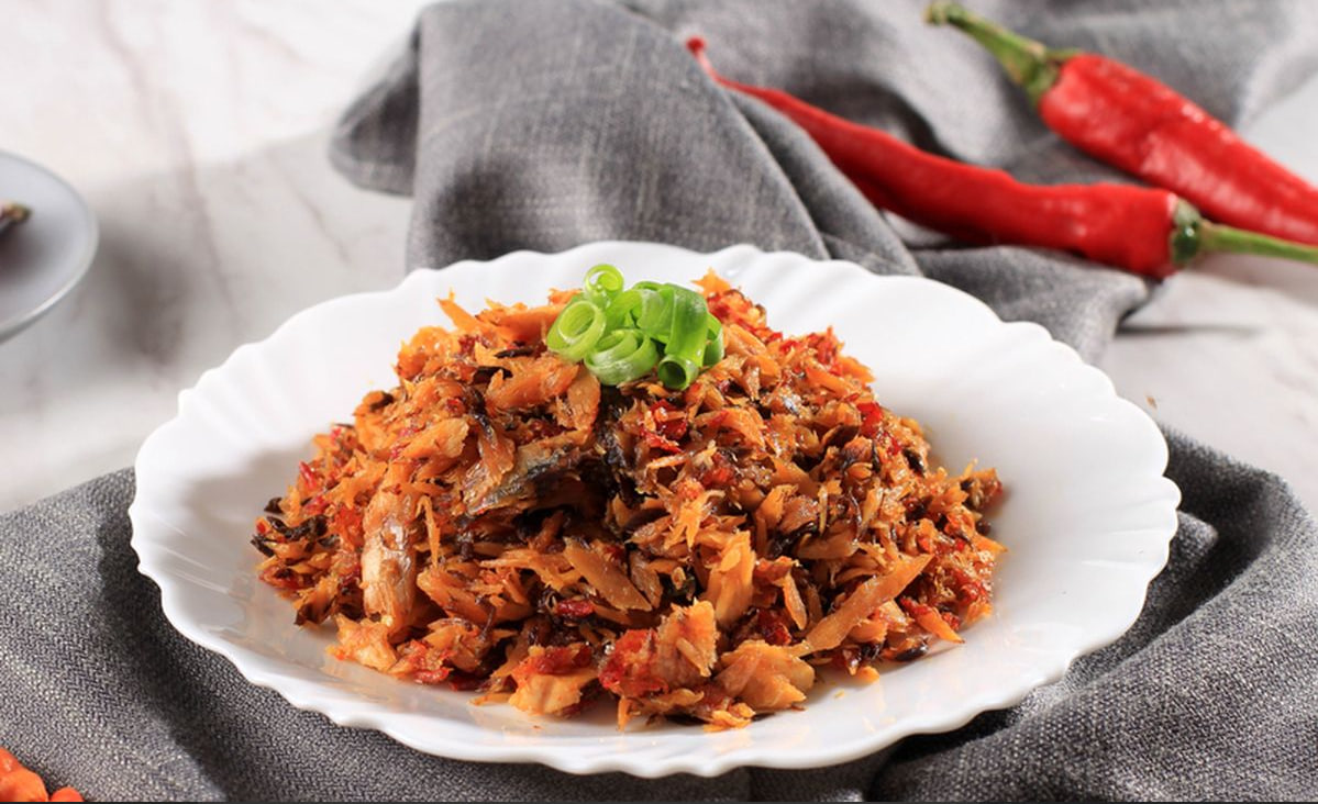 resep suir tongkol pedas gurih